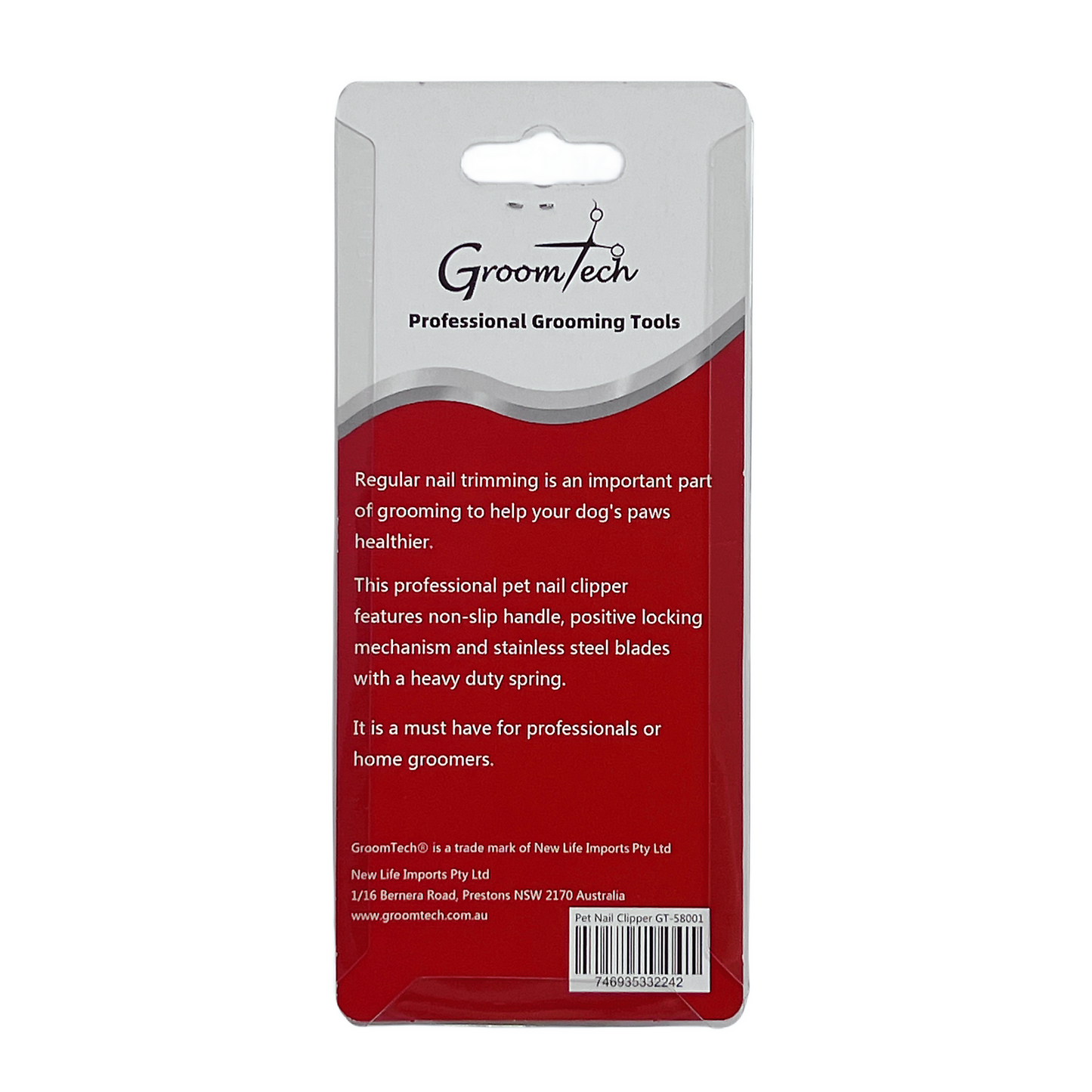 Groomtech Nail Clipper - The Groomers Shop