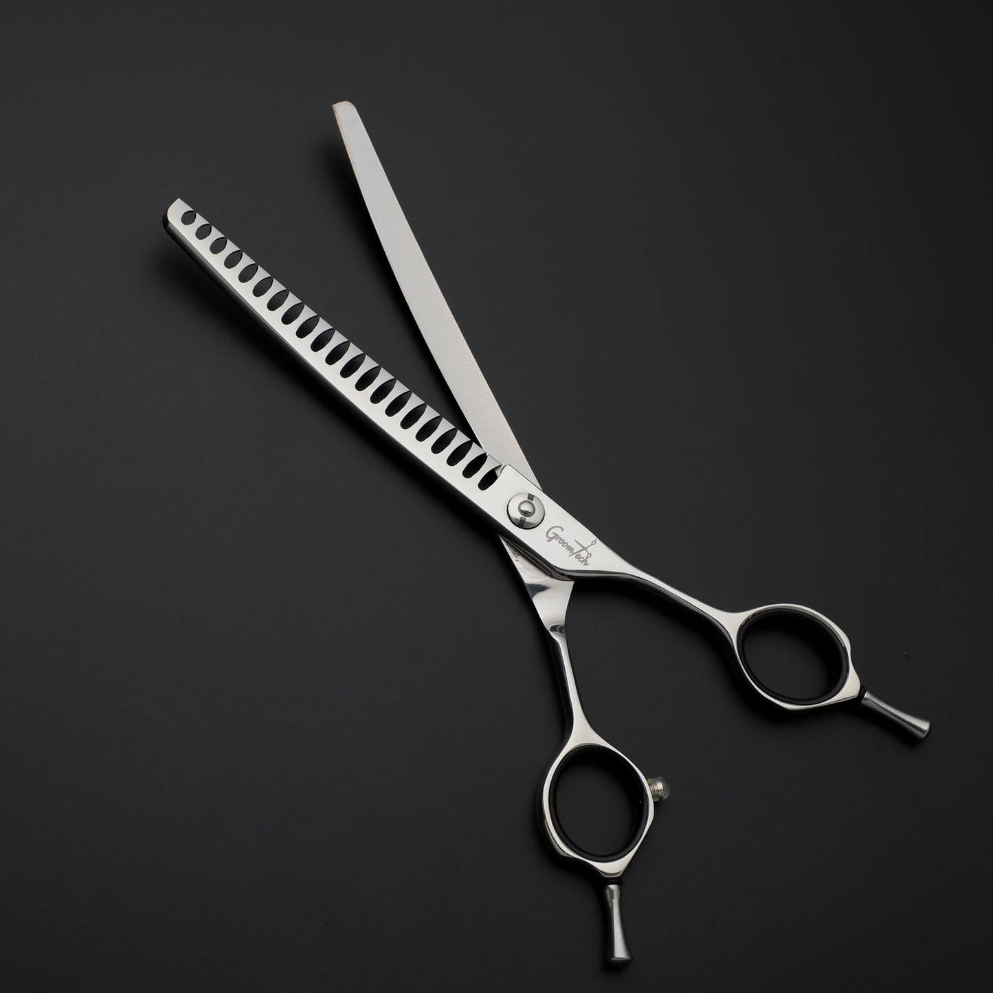 Groomtech Aries Shear 21 Tooth Curved Blender 7"