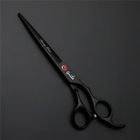 Groomtech - Spring Black Pet Grooming Scissors Kit - Set of 4 with Comb - The Groomers Shop