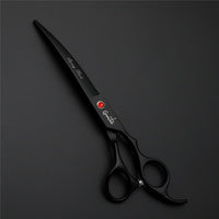 Groomtech - Spring Black Pet Grooming Scissors Kit - Set of 4 with Comb - The Groomers Shop