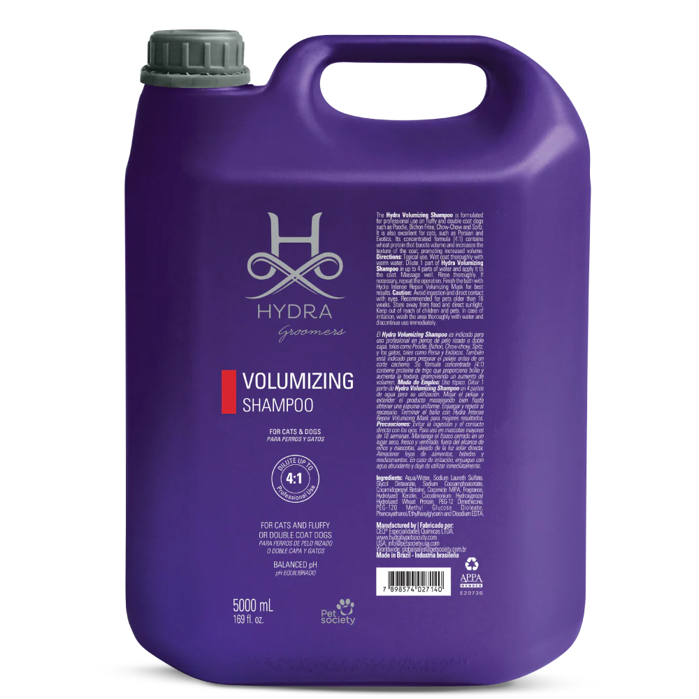 Hydra Professional Volumizing Shampoo - 5L (Concentrate 4:1)