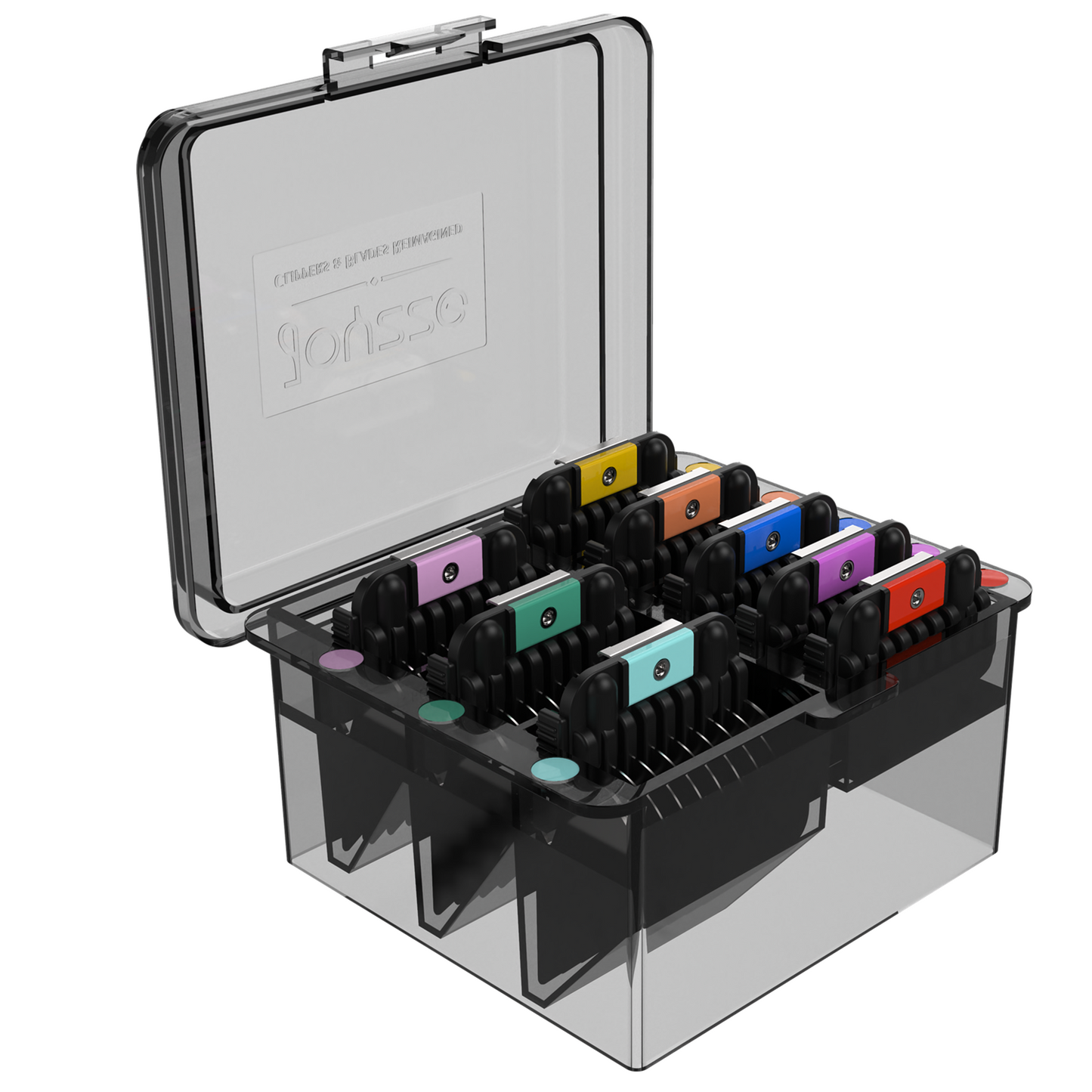Joyzze - 8 Piece A5 Metal Comb Attachment Set - The Groomers Shop