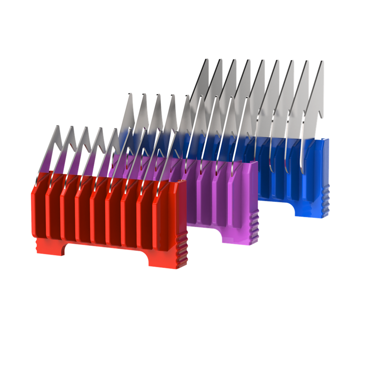 Joyzze - 8 Piece 5in1 Metal Comb Attachment Set - The Groomers Shop