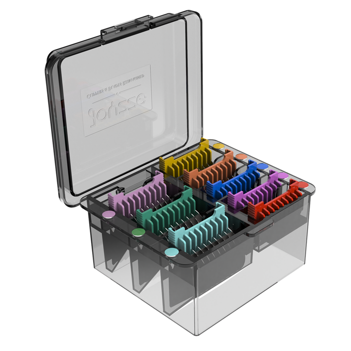 Joyzze - 8 Piece 5in1 Metal Comb Attachment Set - The Groomers Shop