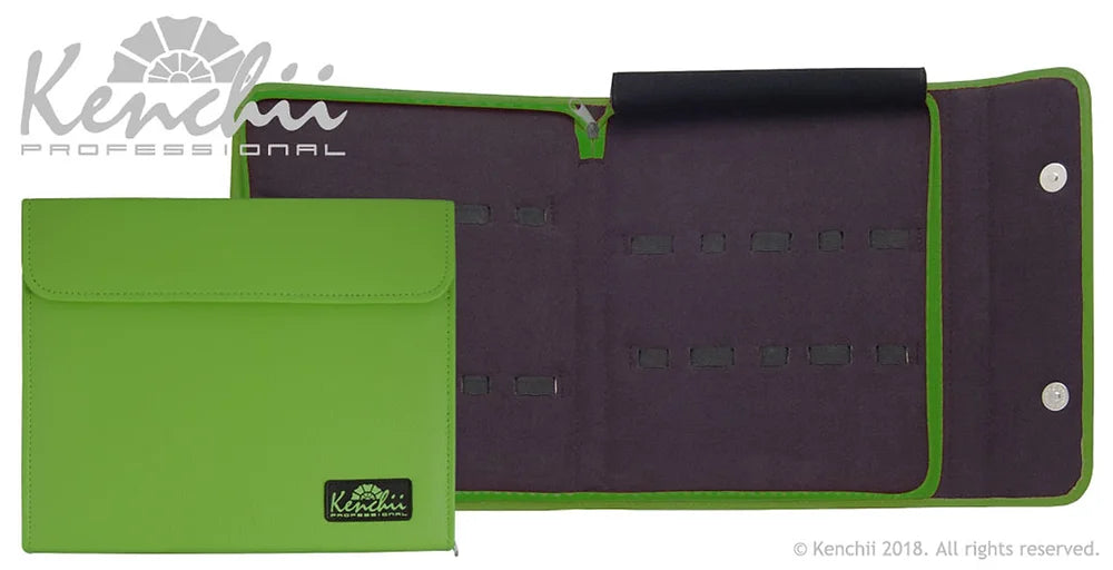 Kenchii Faux Leather 10 Scissor Case - The Groomers Shop