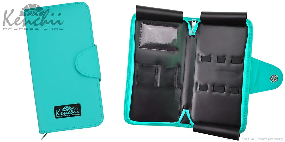 Kenchii Faux Leather 5 Scissor Case - The Groomers Shop