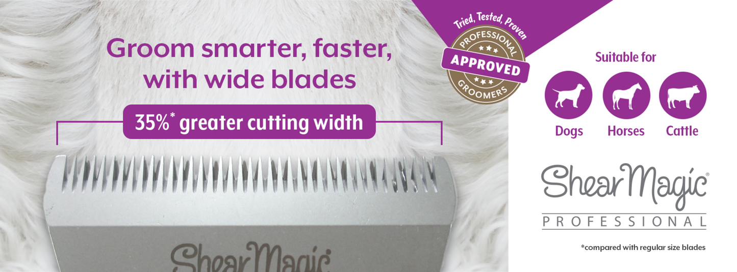 Shear Magic - WIDE Blade - 30W - The Groomers Shop