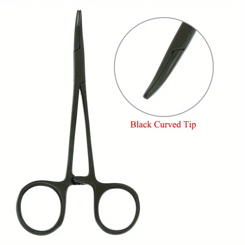 Stainless Steel Hemostatic Forceps – 12.5cm - Curved