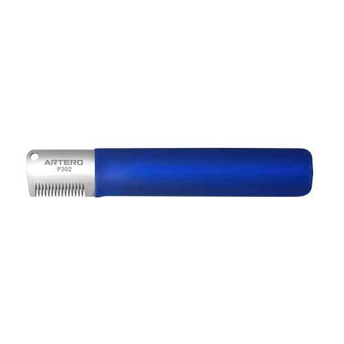 Artero LEFT Stripping Knife Coarse Blue - The Groomers Shop