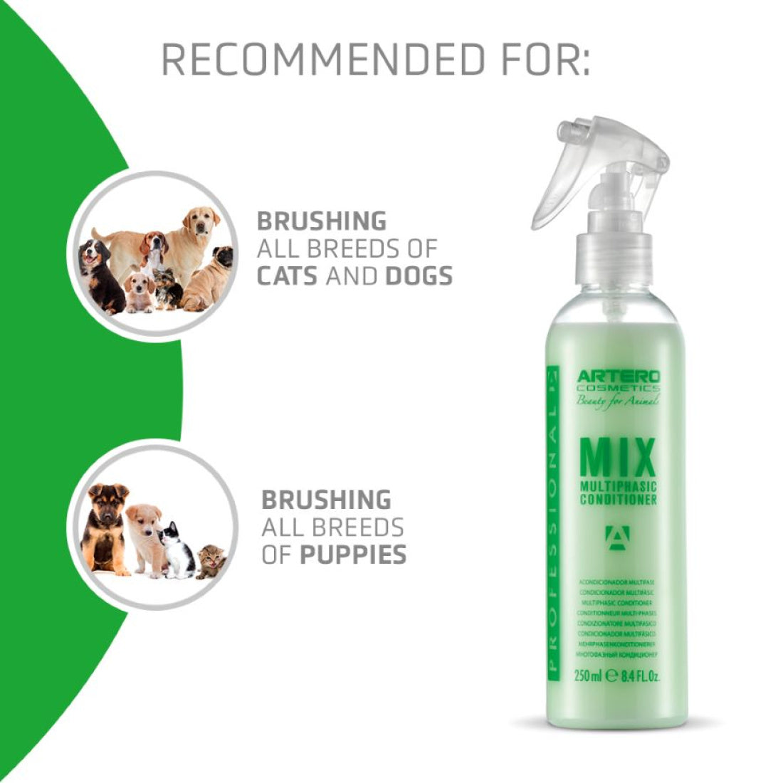 Artero MIX Conditioning Spray 250ml - The Groomers Shop