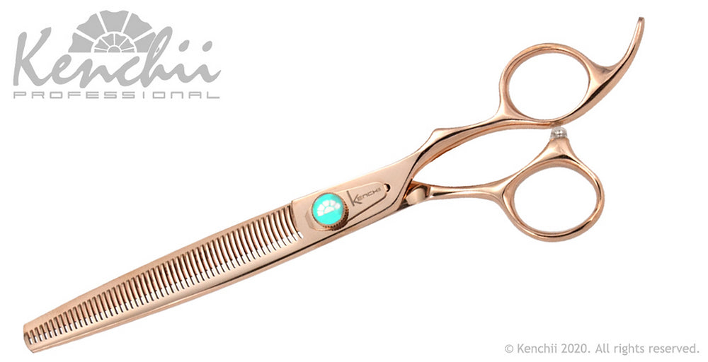 Kenchii Rosé™ | 54-tooth Thinner - 7.5" - The Groomers Shop