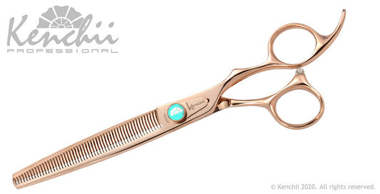 Kenchii Rosé™ | 54-tooth Thinner - 7.5" - The Groomers Shop