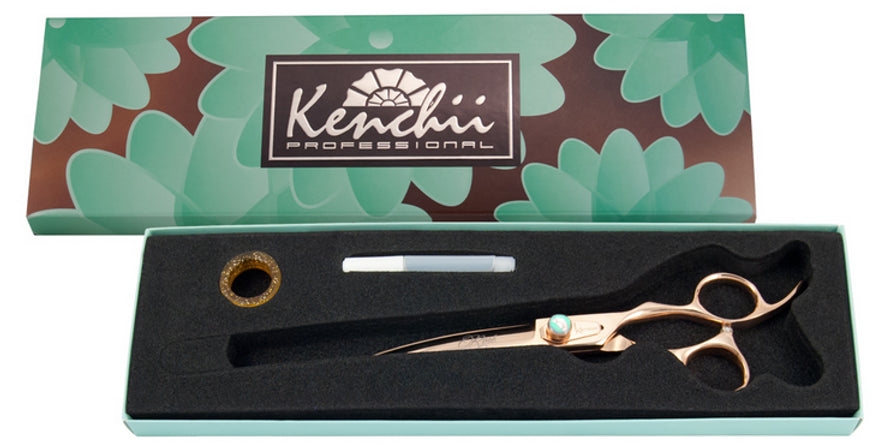 Kenchii Rosé™ | 7.0" Shears - The Groomers Shop