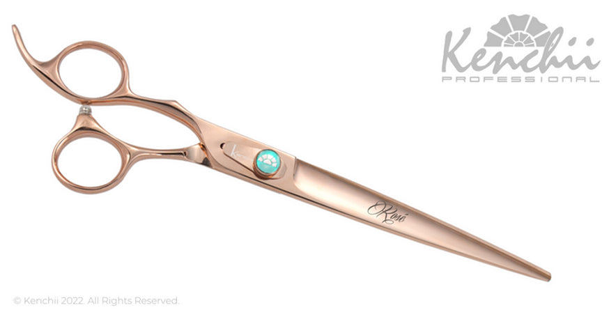 Kenchii Rosé™ | 8.0" Shears | Lefty - The Groomers Shop