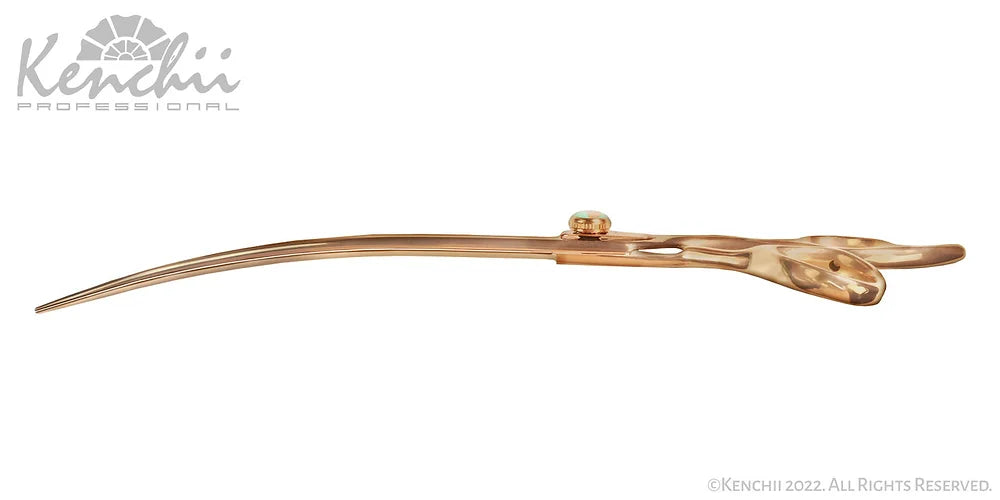 Kenchii Rosé™ | 9.0" Curved Shears - The Groomers Shop