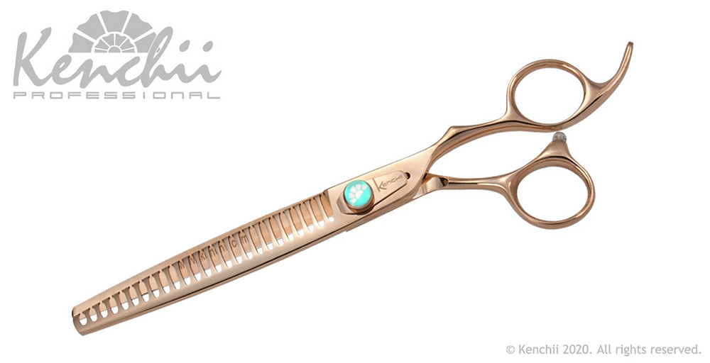 Kenchii Rosé™ | 25-tooth Blender - 8.0" - The Groomers Shop