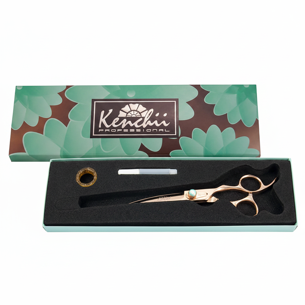 Kenchii Rosé™ | 8.0" Shears - The Groomers Shop
