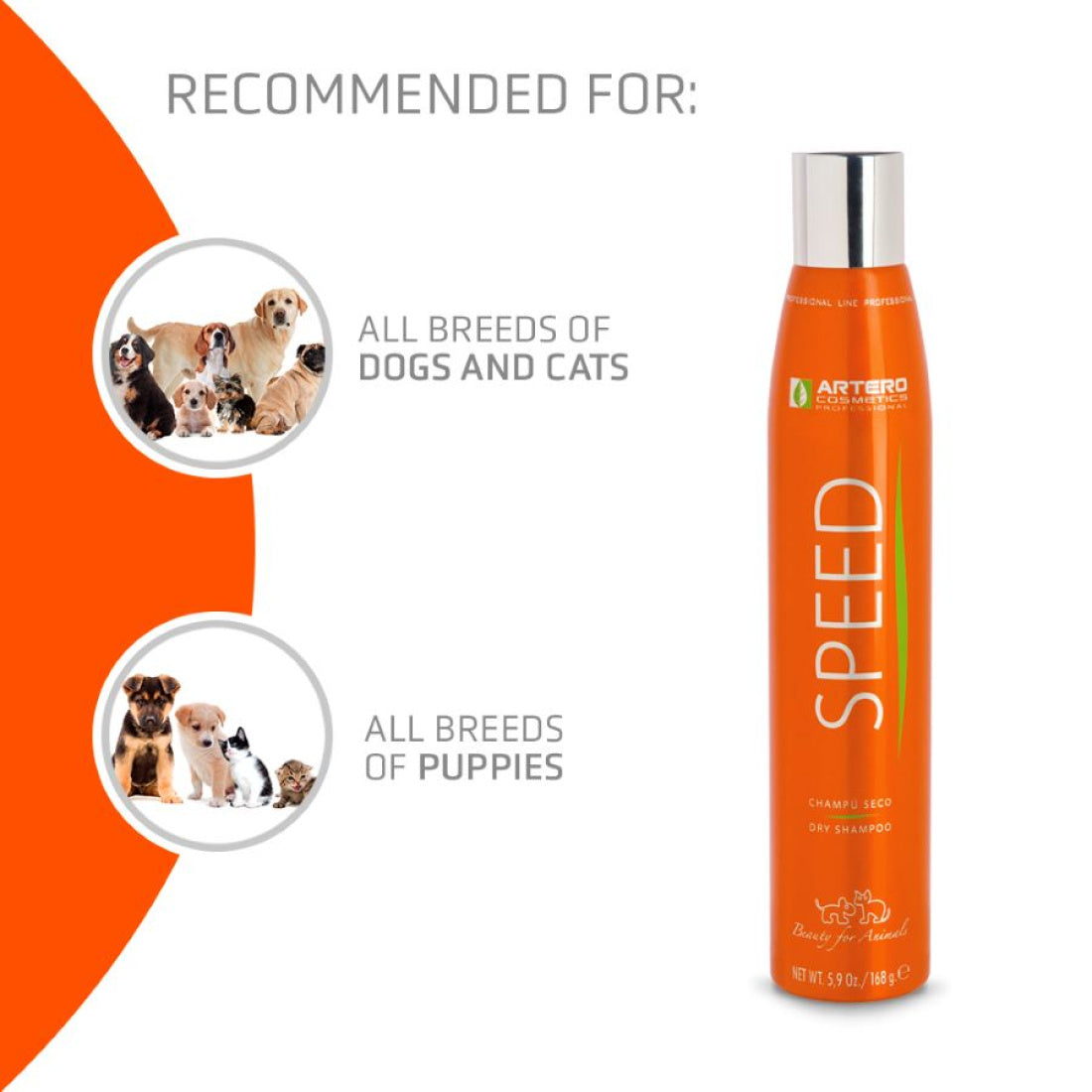 Artero Speed Dry Shampoo - The Groomers Shop