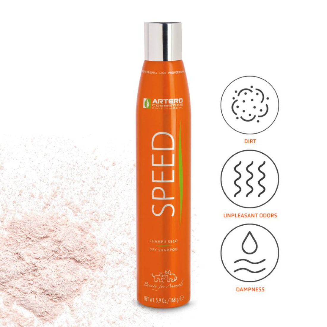 Artero Speed Dry Shampoo - The Groomers Shop