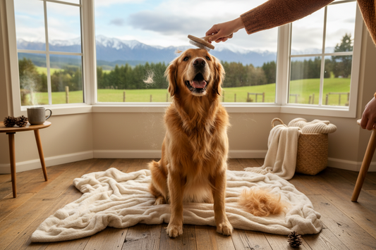 Winter Shedding Season: How to Keep Your Dog Comfortable at Home