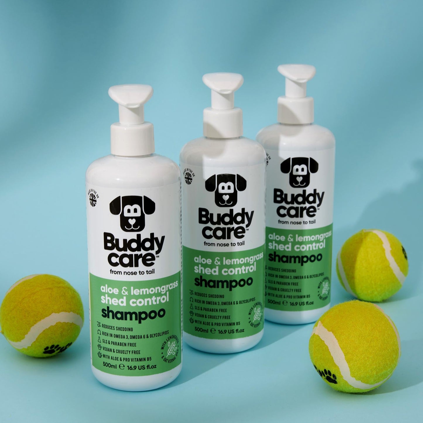 Shed Control Aloe & Lemongrass Dog Shampoo professional dog grooming image 3