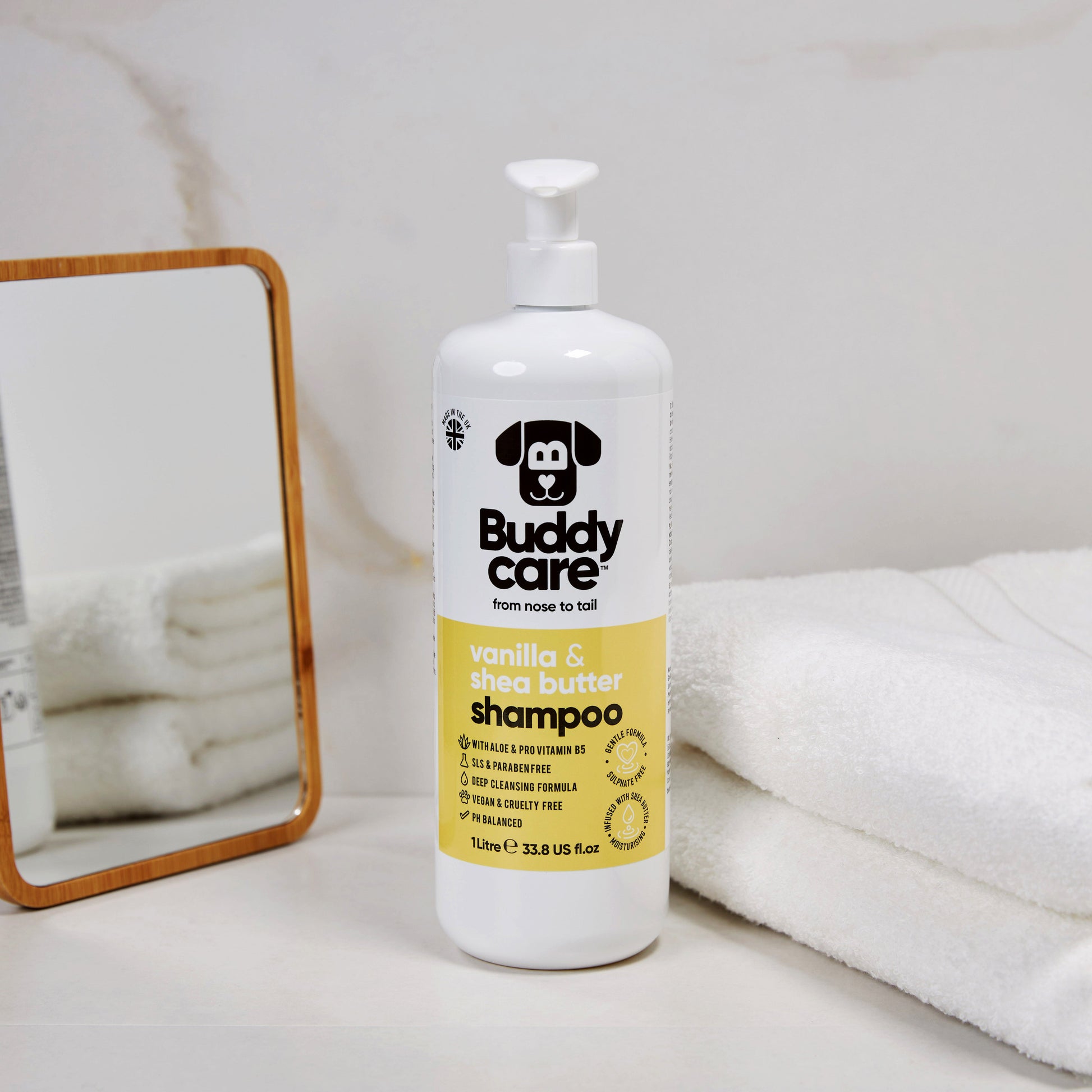Vanilla & Shea Butter Dog Shampoo professional dog grooming image 12