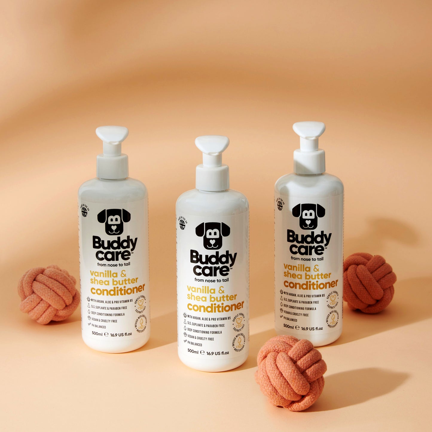 Vanilla & Shea Butter Dog Conditioner professional dog coat conditioning
