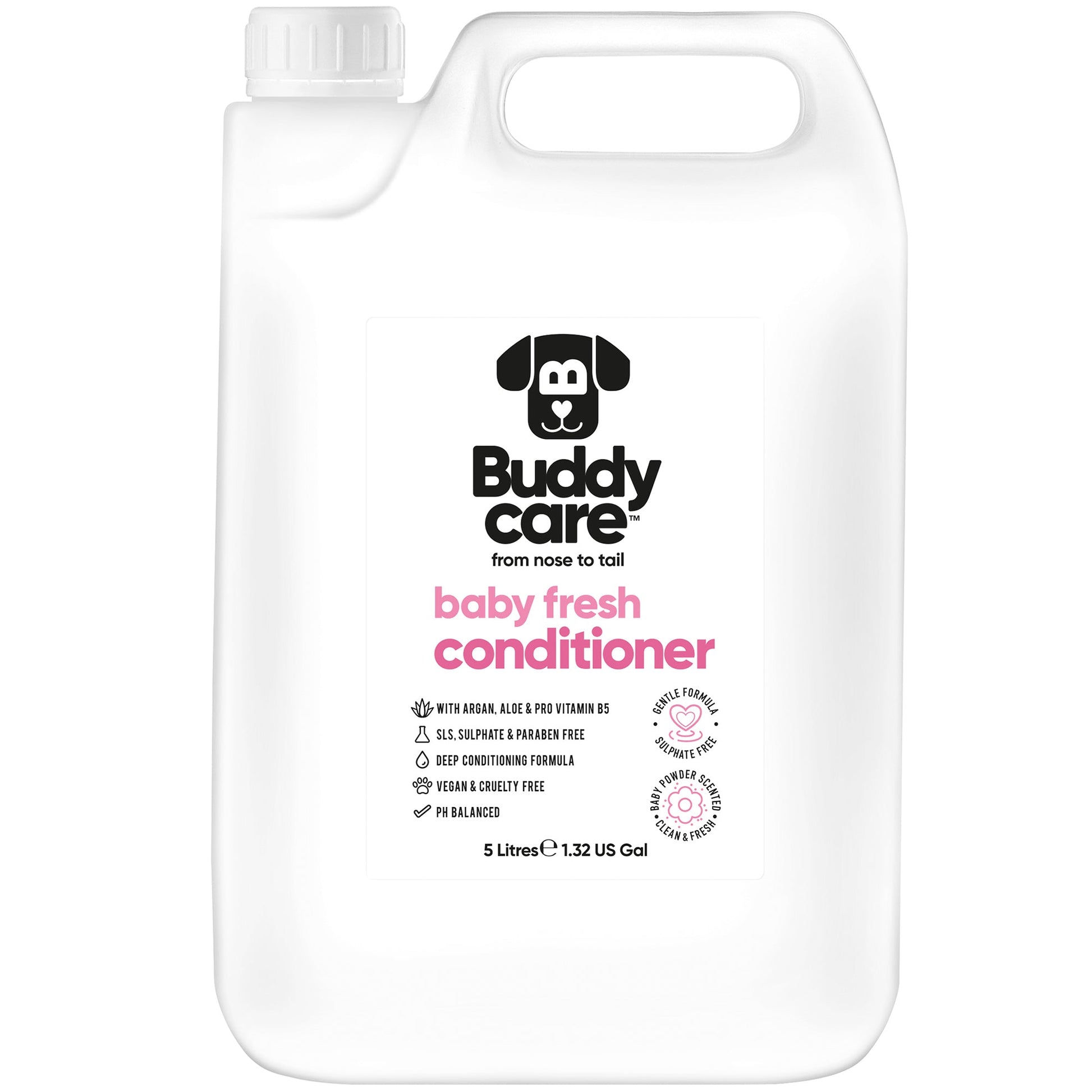 Baby Fresh Dog Conditioner 5L professional dog grooming size