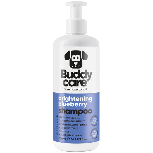 Blueberry Dog Shampoo by Buddycare