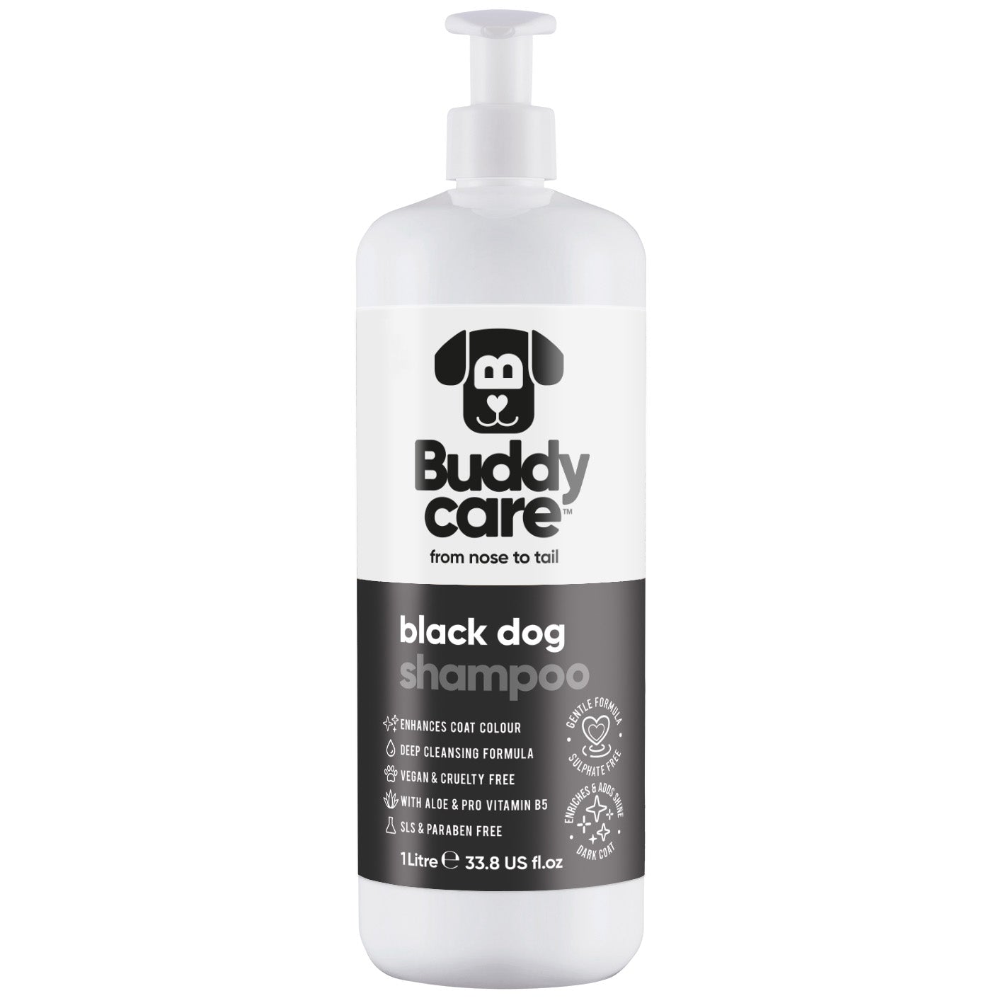 Black Dog Shampoo professional dog grooming image 2