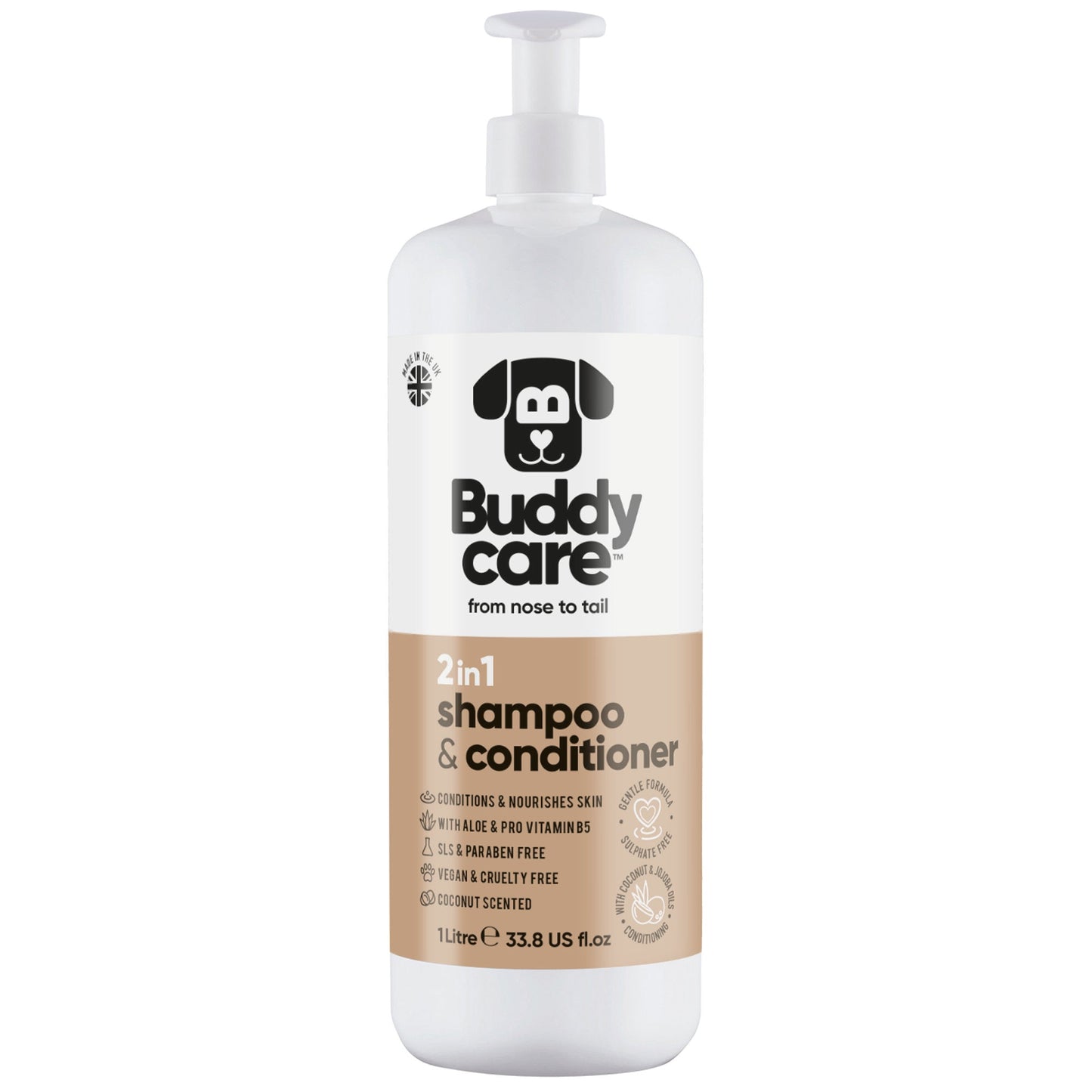 2 in 1 Coconut Dog Shampoo & Conditioner professional dog grooming image 7