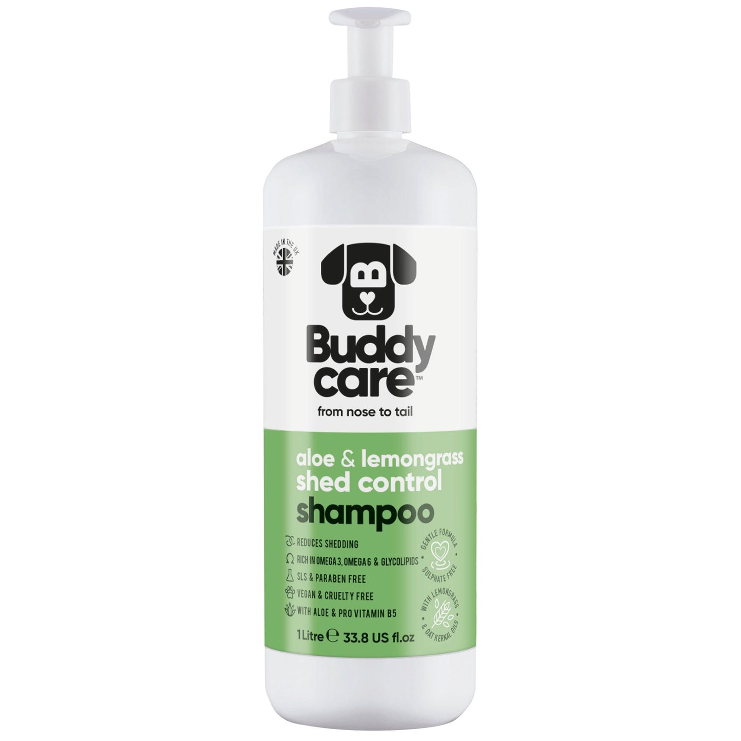 Shed Control Aloe & Lemongrass Dog Shampoo professional dog grooming image 7