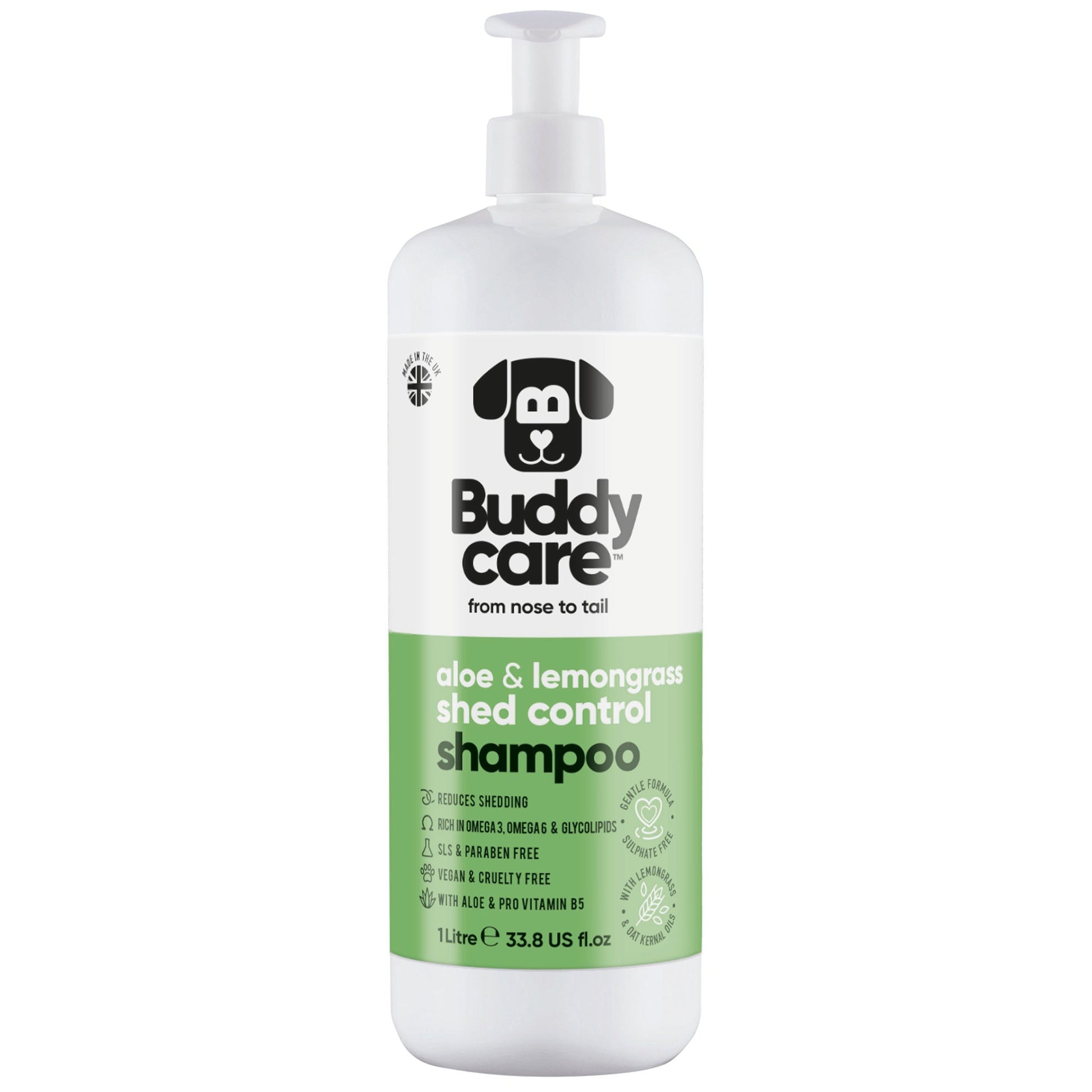 Shed Control Aloe & Lemongrass Dog Shampoo professional dog grooming image 7