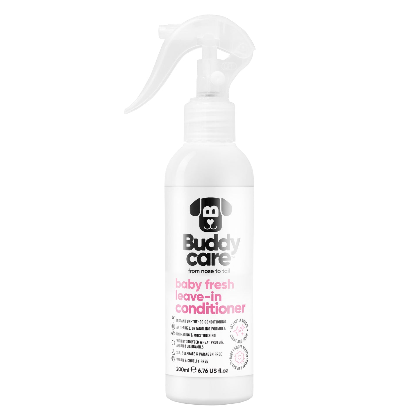 Baby Fresh Dog Leave-In Conditioner by Buddycare