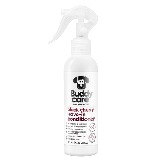 Black Cherry Dog Leave-In Conditioner by Buddycare