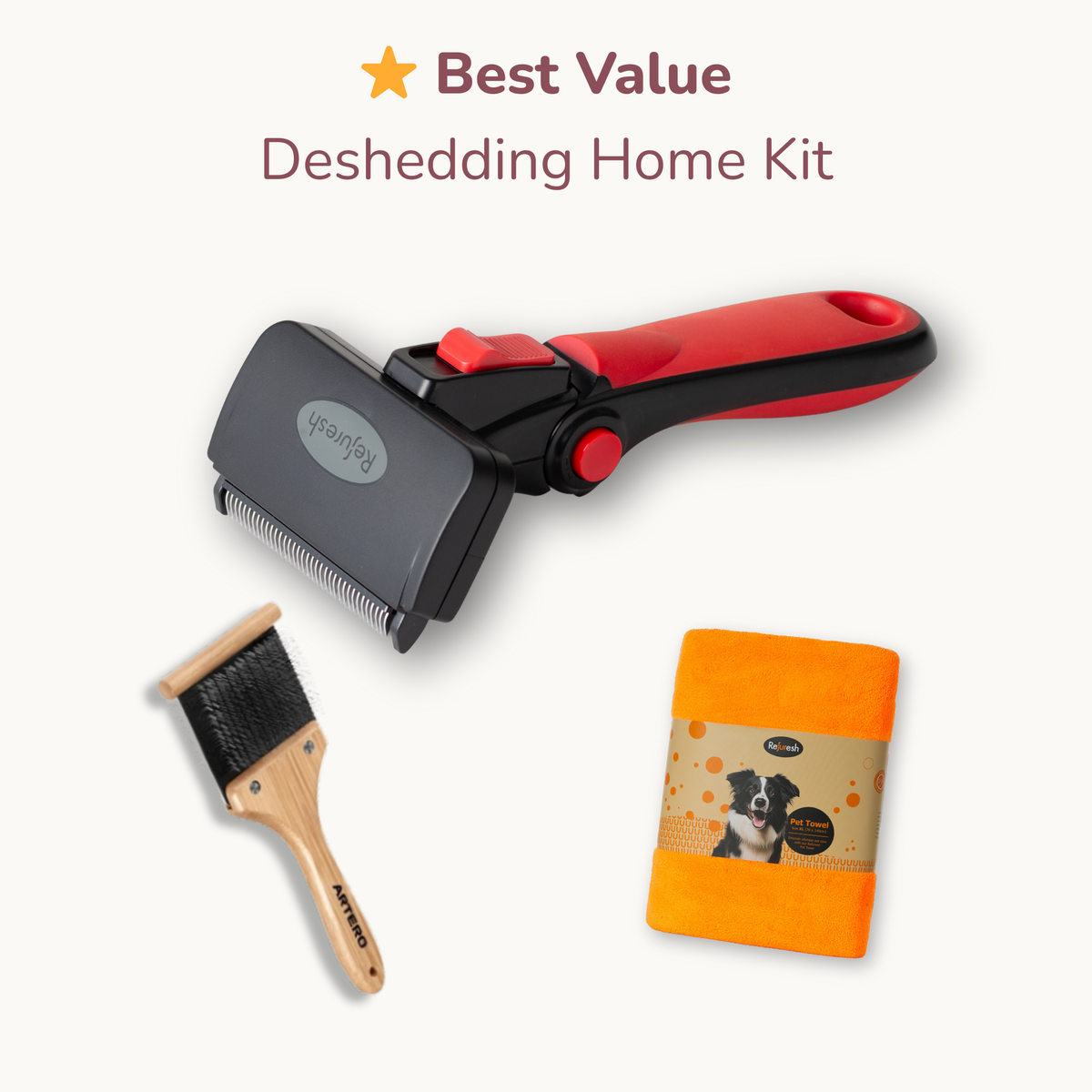 Deshedding Loop Deshedding Home Kit – Short / Medium Coat – The Groomers Shop