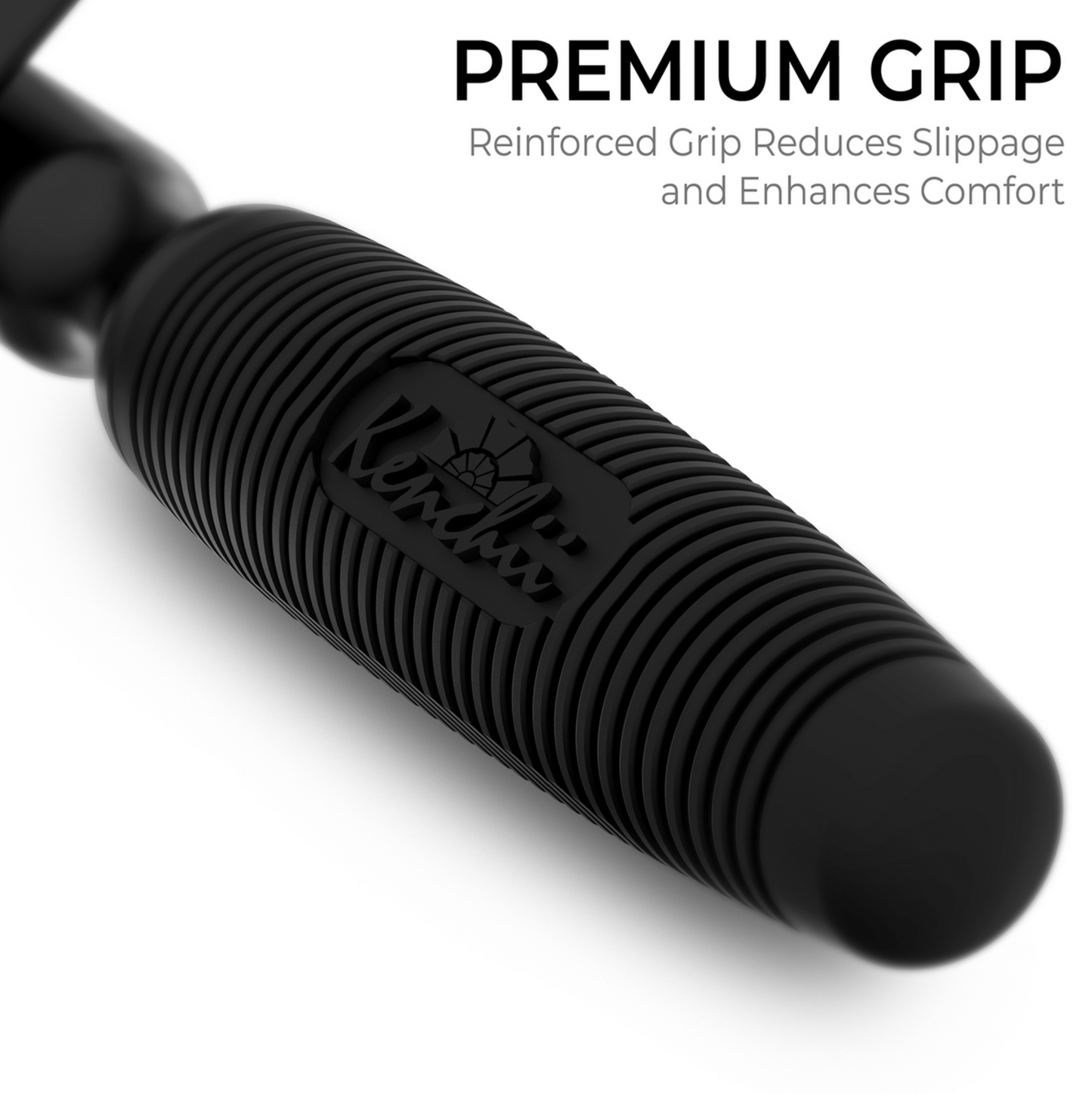 Kenchii Long Pin Slicker Brush - Black