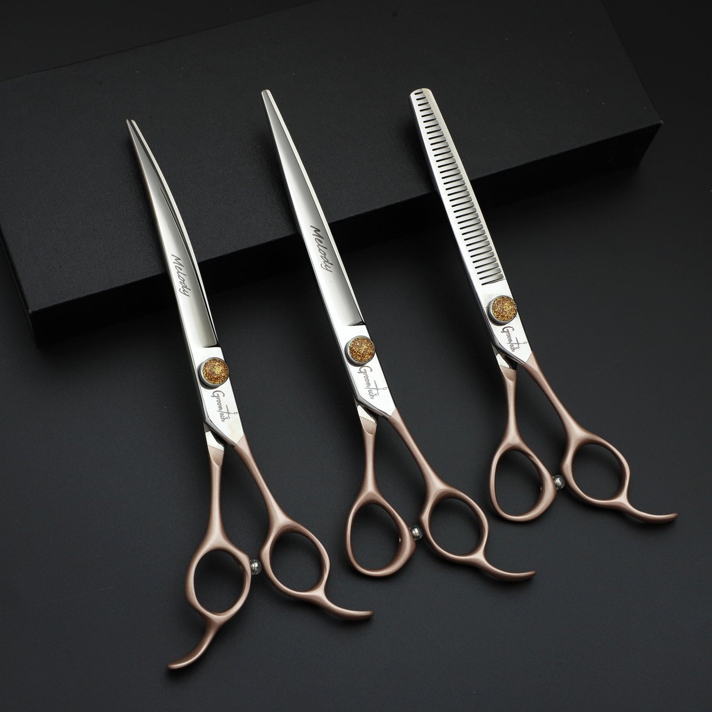 Melody Grooming Scissors Kit - Set of 3