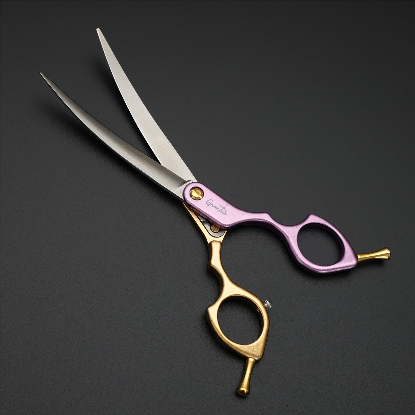 Groomtech Ninja Xtreme Asian Fusion Shear Curved 6.5" [Purple Gold]