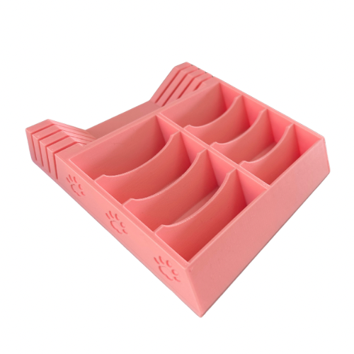 8 Slot Blade Caddy with Comb Holder