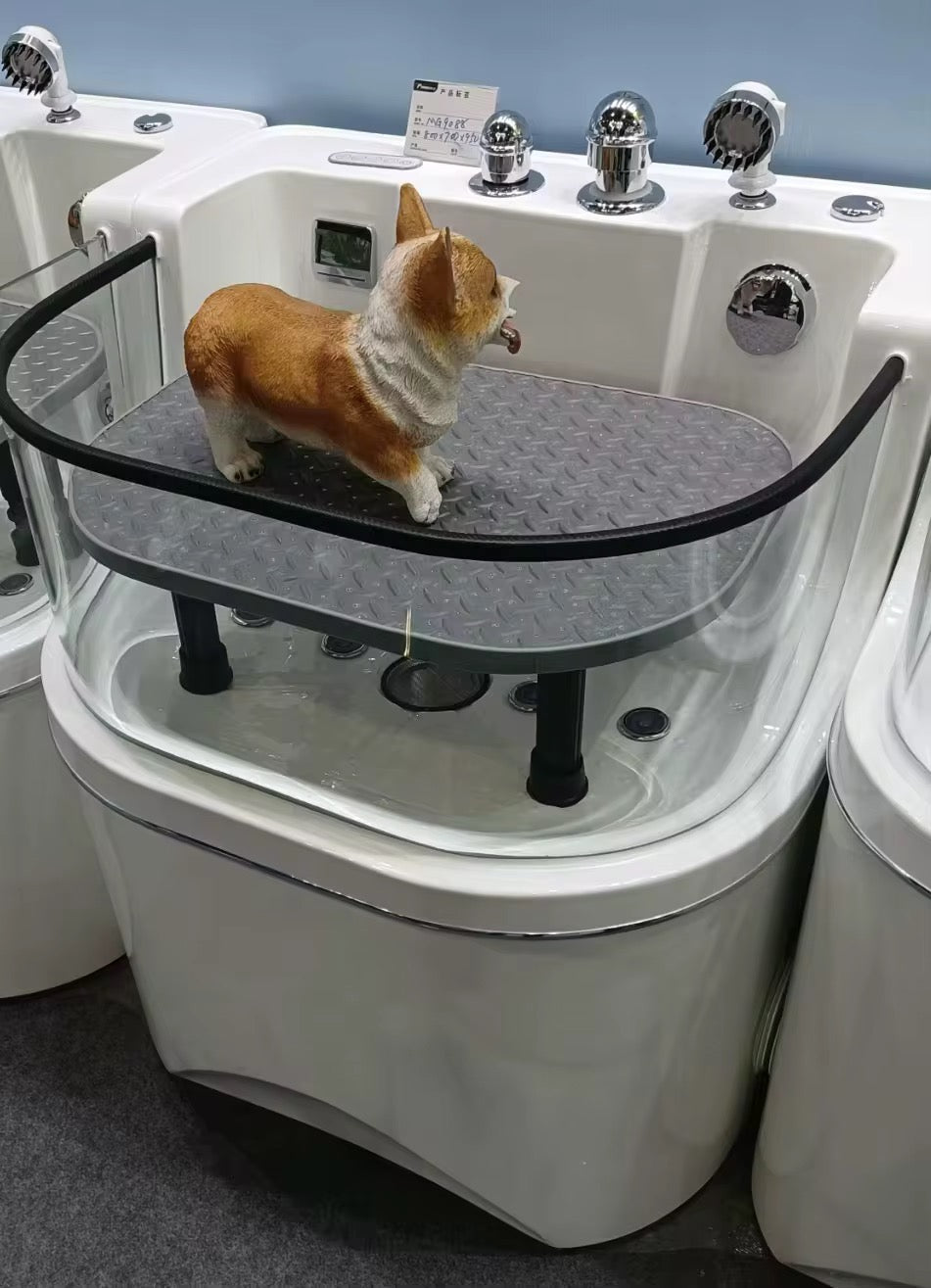 Professional Pet Spa Bath 100cm with Nano Bubble Technology – White