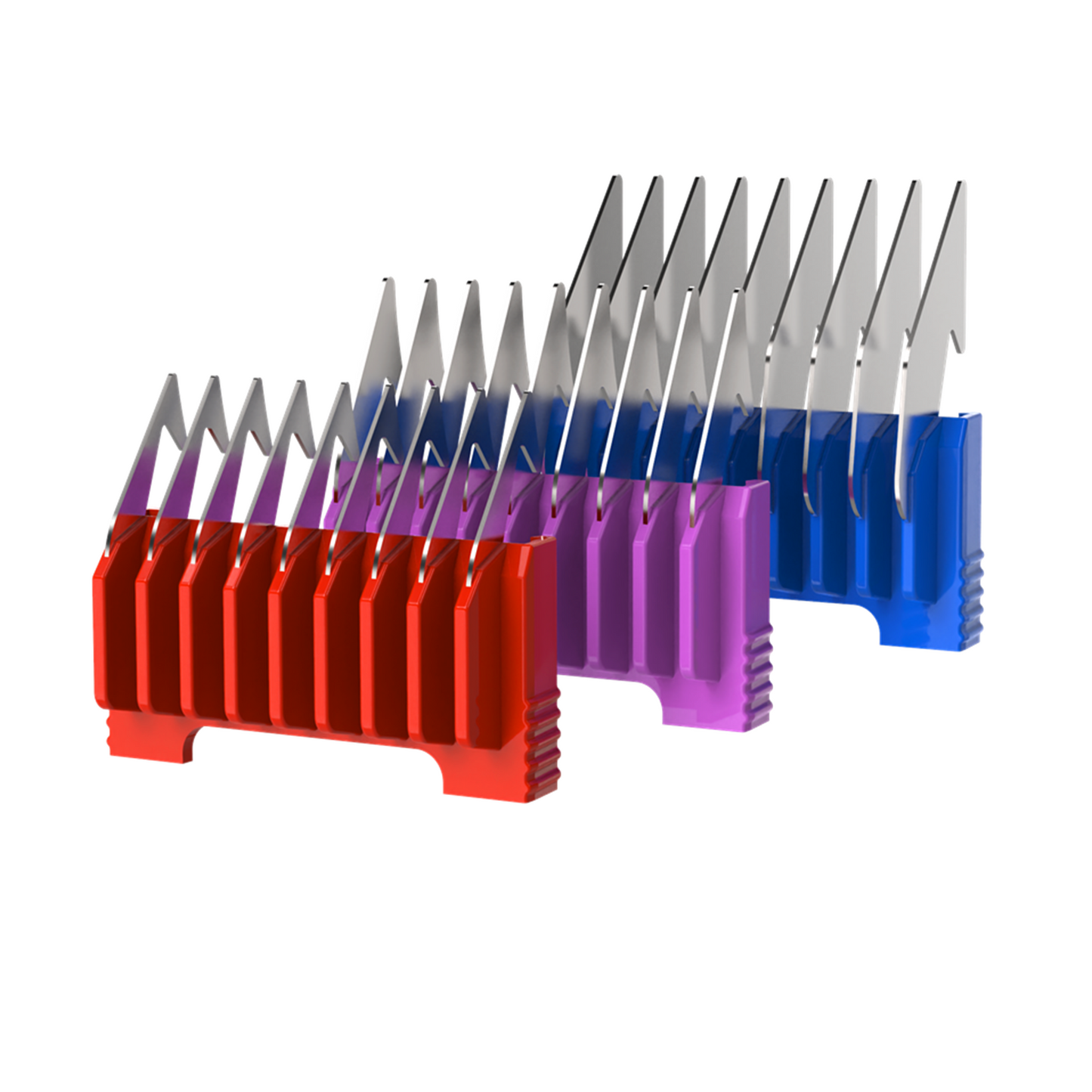 Joyzze - 8 Piece 5in1 Metal Comb Attachment Set