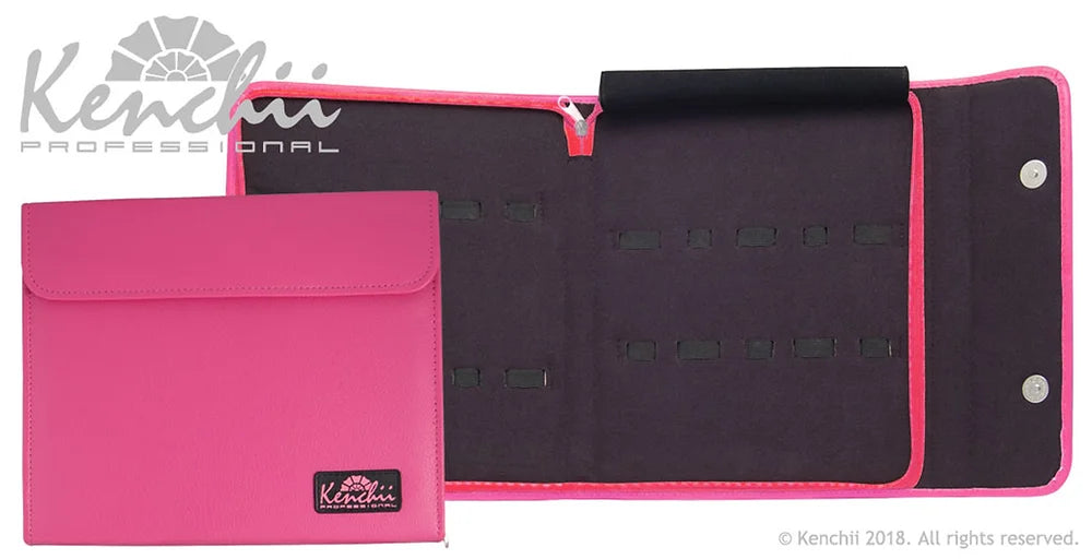 Kenchii Faux Leather 10 Scissor Case - The Groomers Shop