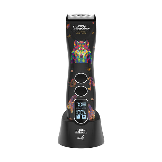 Kenchii Flash5  5-in-1 Digital Cordless Clipper | Wolf