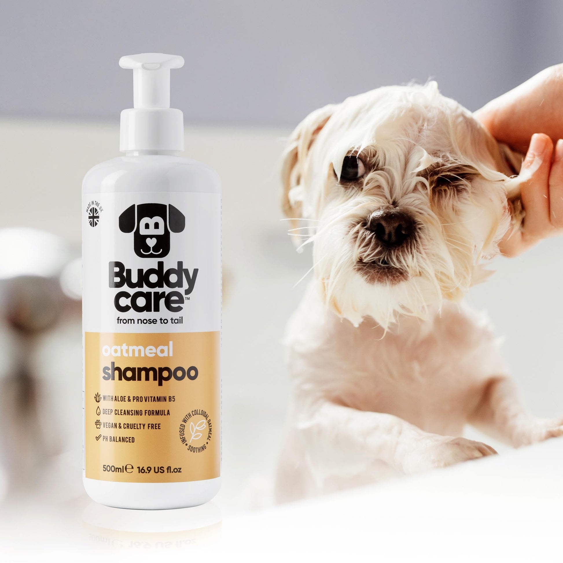 Oatmeal Dog Shampoo professional dog grooming image 11