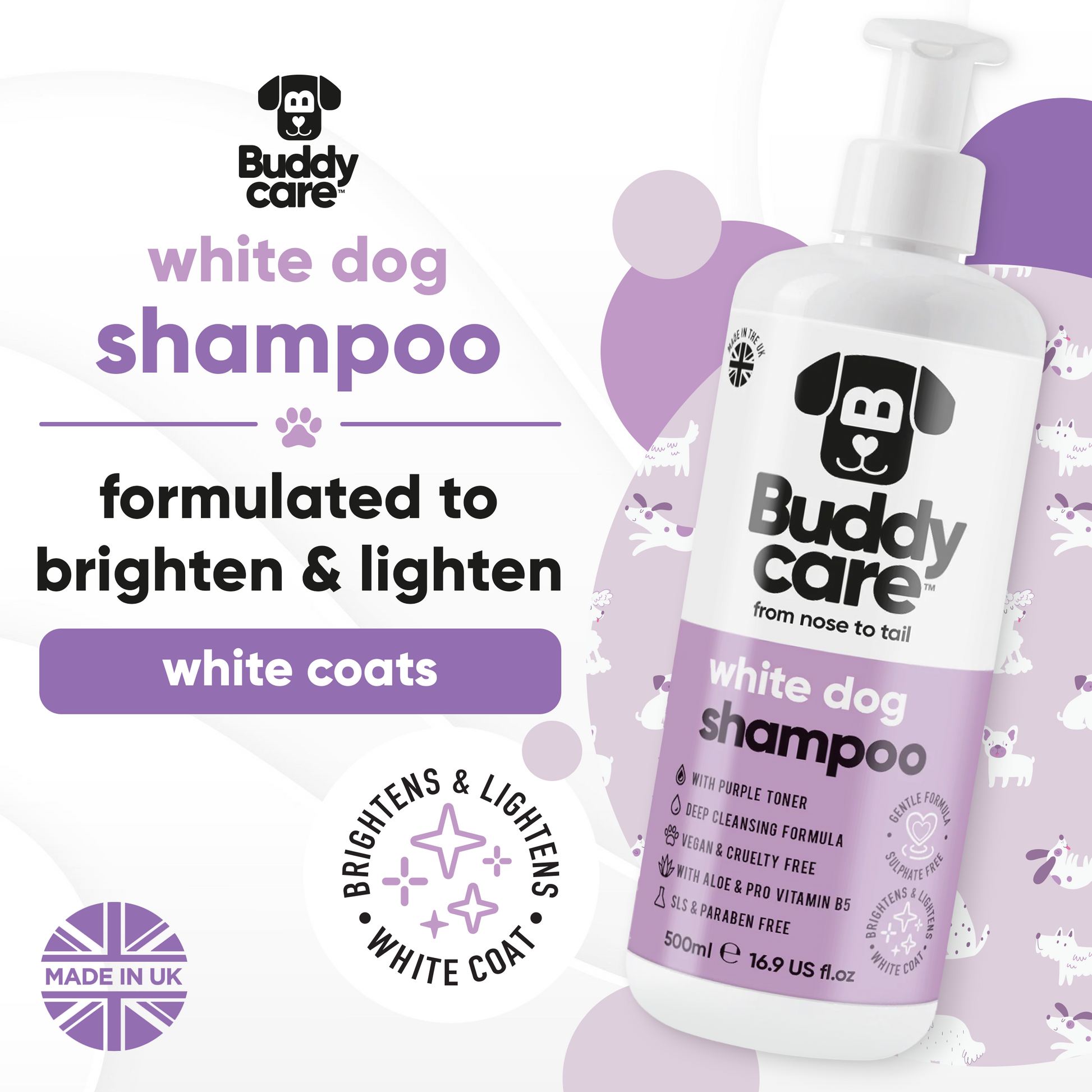 White Dog Shampoo key product benefits