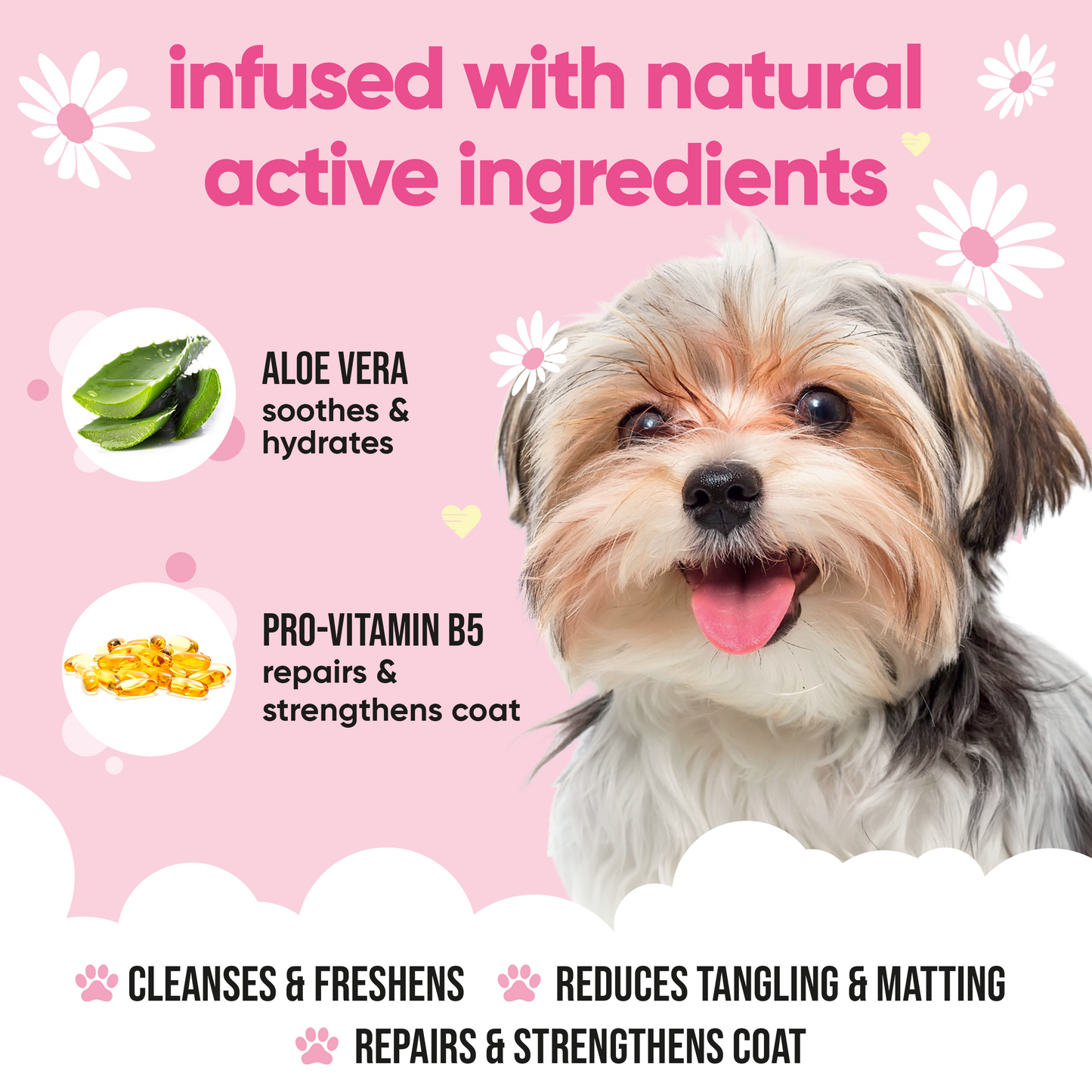Baby Fresh Dog Shampoo professional coat care formula