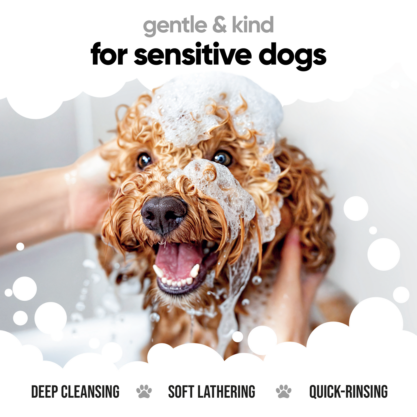 Derma Sensitive Dog Shampoo gentle pH-balanced grooming formula