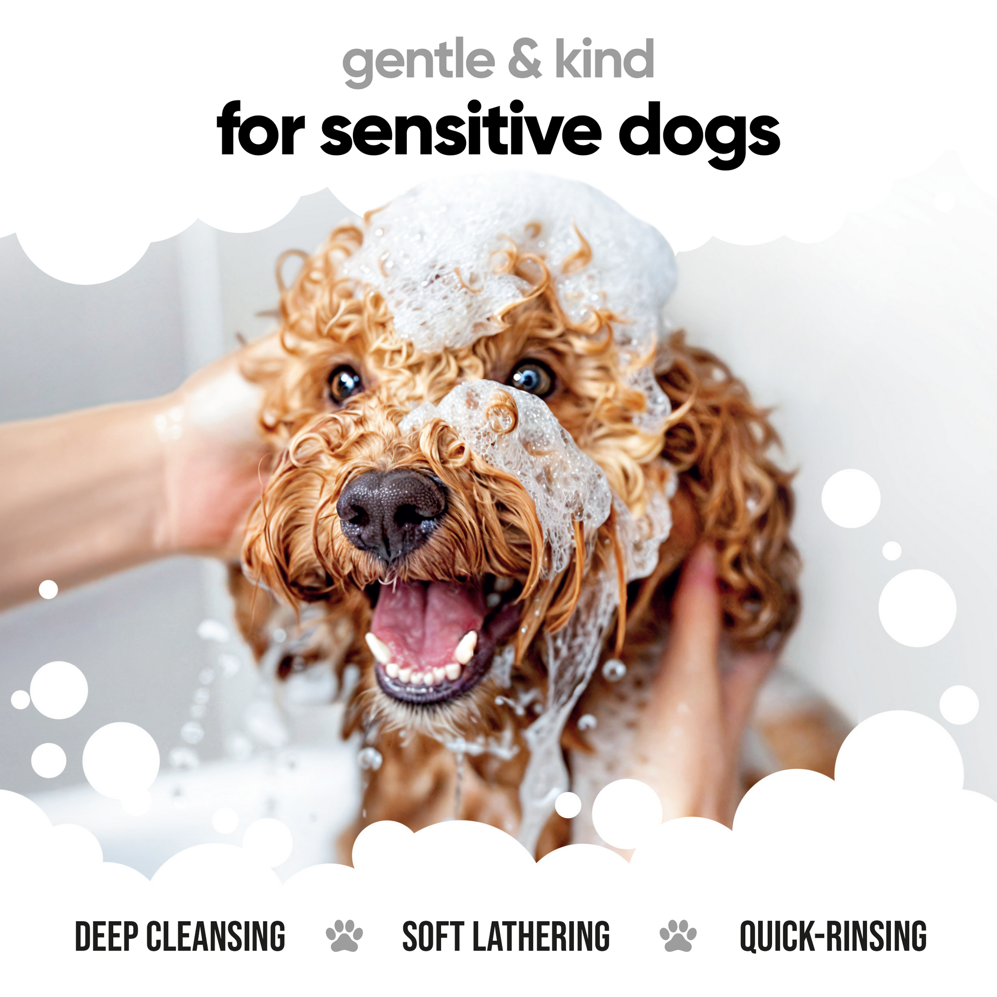 Derma Sensitive Dog Shampoo gentle pH-balanced grooming formula