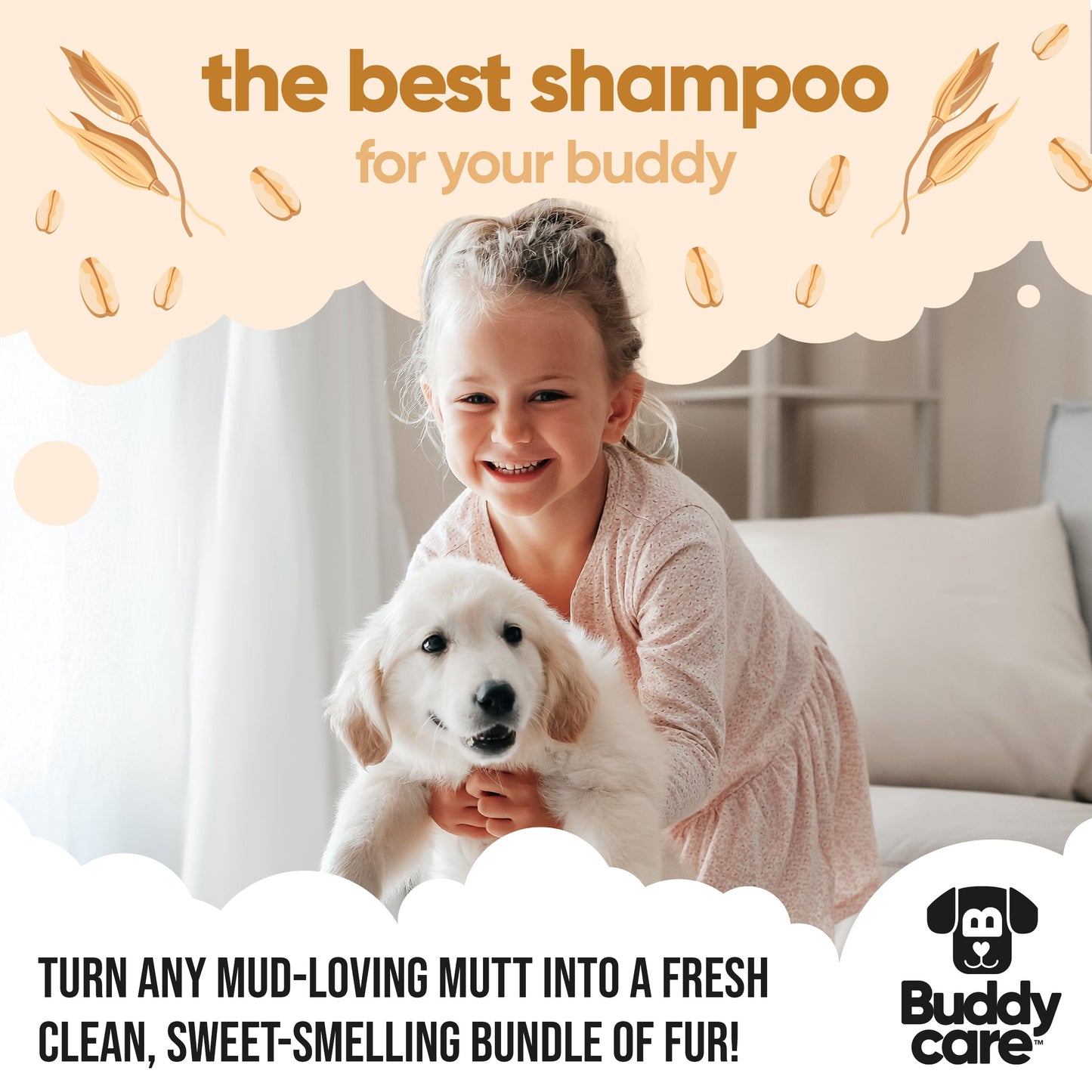 Oatmeal Dog Shampoo product features and ingredients